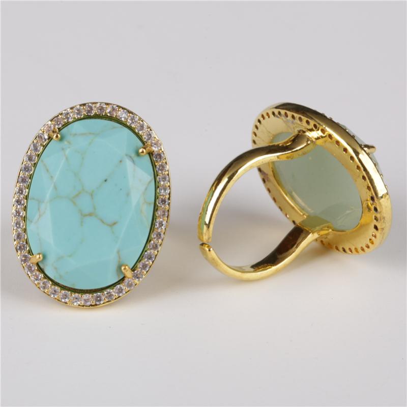 oval cut faceted blue turquoises howlite stone bead charm pave white cz crystal rim cycle open finger gold ring cuff for women
oval cut faceted blue turquoises howlite stone bead charm pave white cz crystal rim cycle open finger gold ring cuff for women