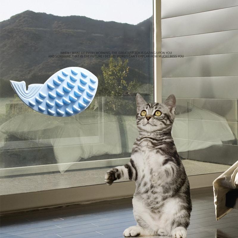 Cat Stick Wall Sucker Whale-shaped Soft Siliconer Face Blemish Pet Beauty Toy Pet Cat Suction Cup
Cat Stick Wall Sucker Whale-shaped Soft Siliconer Face Blemish Pet Beauty Toy Pet Cat Suction Cup