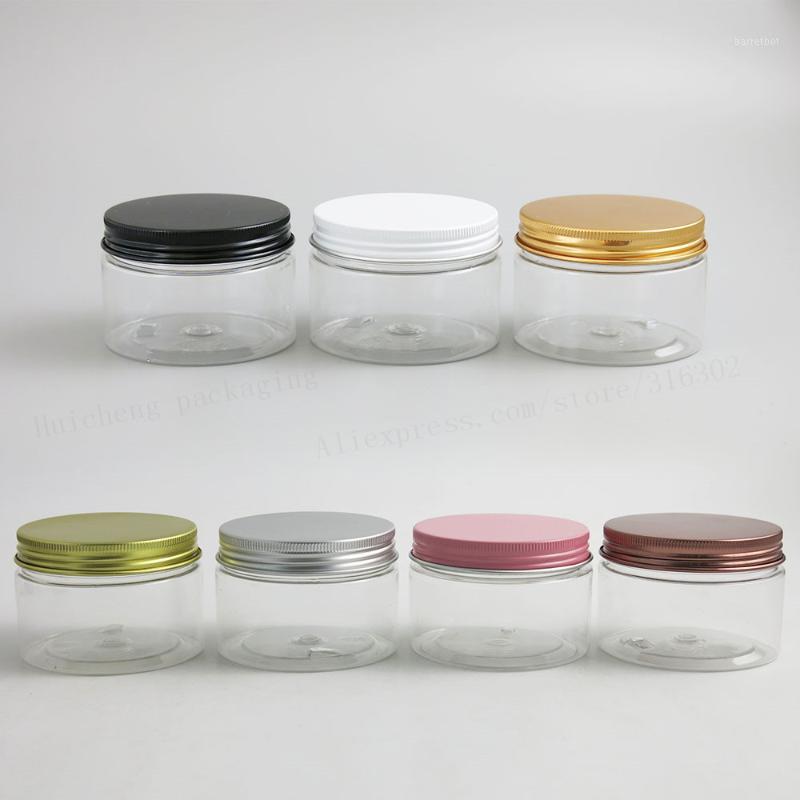 20 x 120g Empty Clear Pet cream jar 4oz Transparent Plastic jar Cream bottle with aluminum cap cosmetic container packaging1
20 x 120g Empty Clear Pet cream jar 4oz Transparent Plastic jar Cream bottle with aluminum cap cosmetic container packaging1