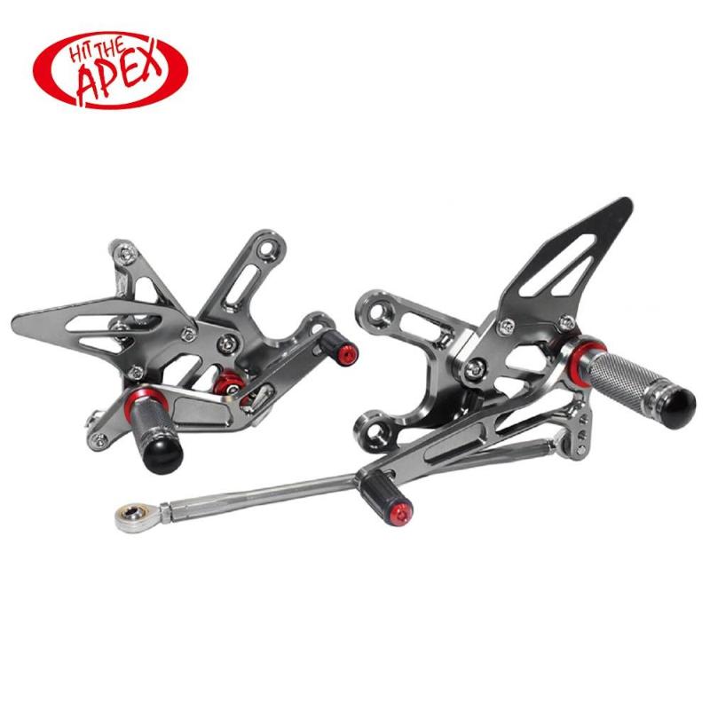 CNC Lightweight Motorcycle Rear Sets For APRILIA RSV4 R FACTORY 2009 2010 2011 2012 2013 2014 Adjustable Footrest Rearsets
CNC Lightweight Motorcycle Rear Sets For APRILIA RSV4 R FACTORY 2009 2010 2011 2012 2013 2014 Adjustable Footrest Rearsets