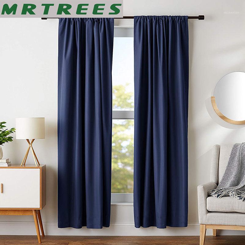 MRTREES Blackout Curtains For Living Room Bedroom Kitchen Blinds Solid Color Modern Finished Window Treatment Curtains panel1, Deep blue
MRTREES Blackout Curtains For Living Room Bedroom Kitchen Blinds Solid Color Modern Finished Window Treatment Curtains panel1, Deep blue