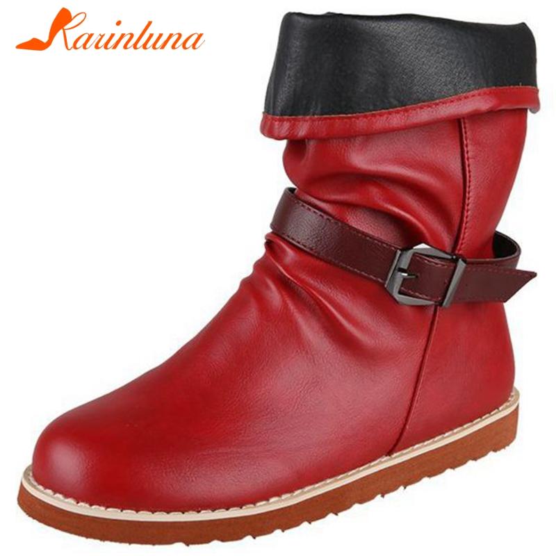 KARIN New Fashion Female 2020 Autumn Daily Concise Casual Boots Round Toe Buckle Flat With Women Boots Ankle Women Shoes, Gray
KARIN New Fashion Female 2020 Autumn Daily Concise Casual Boots Round Toe Buckle Flat With Women Boots Ankle Women Shoes, Gray