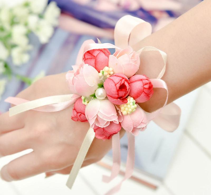 Rose Artificial Bride Flowers For Wedding Party Decoration Bridal Prom Wrist Corsage Bridesmaid Sisters hand flower, As picture
Rose Artificial Bride Flowers For Wedding Party Decoration Bridal Prom Wrist Corsage Bridesmaid Sisters hand flower, As picture
