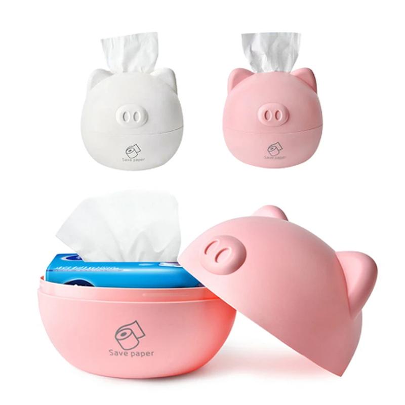 PP Cute Pig Tissue Box Nordic Style Roll Paper Round Tissue Box Container Napkin Holder Household Storage ZM1126
PP Cute Pig Tissue Box Nordic Style Roll Paper Round Tissue Box Container Napkin Holder Household Storage ZM1126