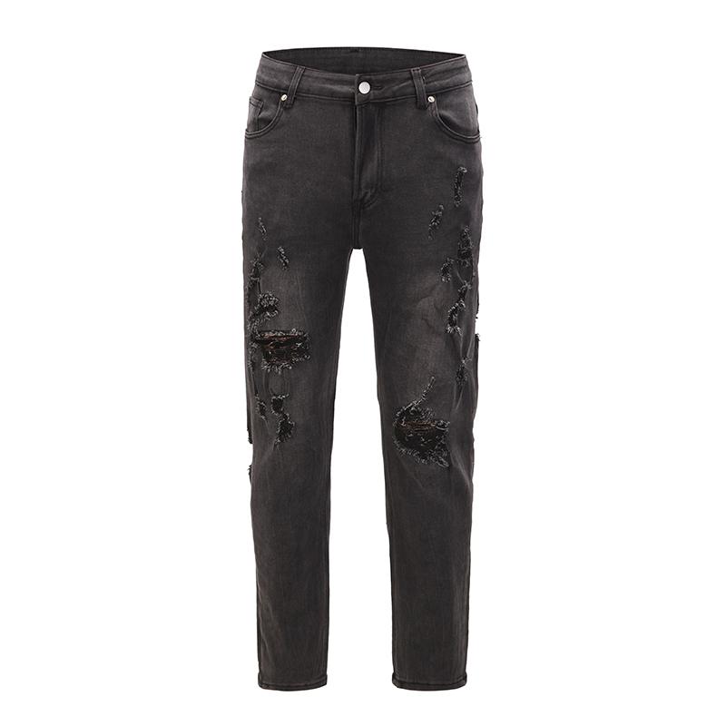 Harajuku Streetwear Washed Hole Jeans for Men Destroy Straight Retro Loose Casual Denim Trousers Hip Hop Baggy Mens Pants, Black
Harajuku Streetwear Washed Hole Jeans for Men Destroy Straight Retro Loose Casual Denim Trousers Hip Hop Baggy Mens Pants, Black
