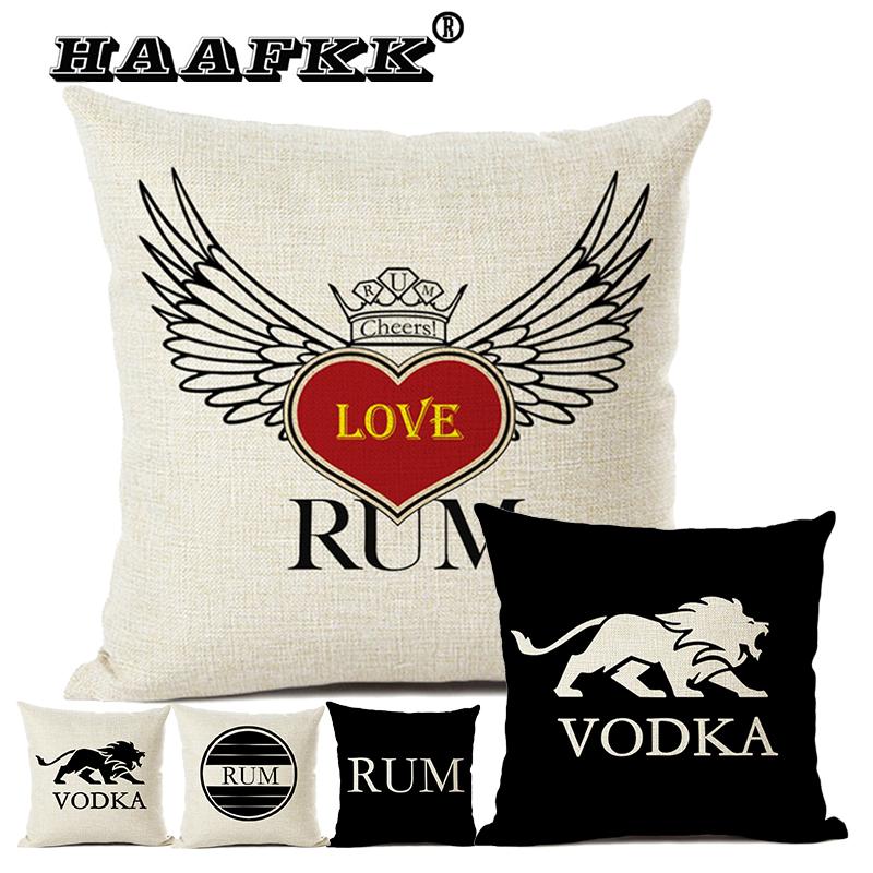 Vodka, rum, sofa decoration pillow 45x45cm linen pillow bar coffee shop accessories cushion cover bedding double-sided printing, 01
Vodka, rum, sofa decoration pillow 45x45cm linen pillow bar coffee shop accessories cushion cover bedding double-sided printing, 01
