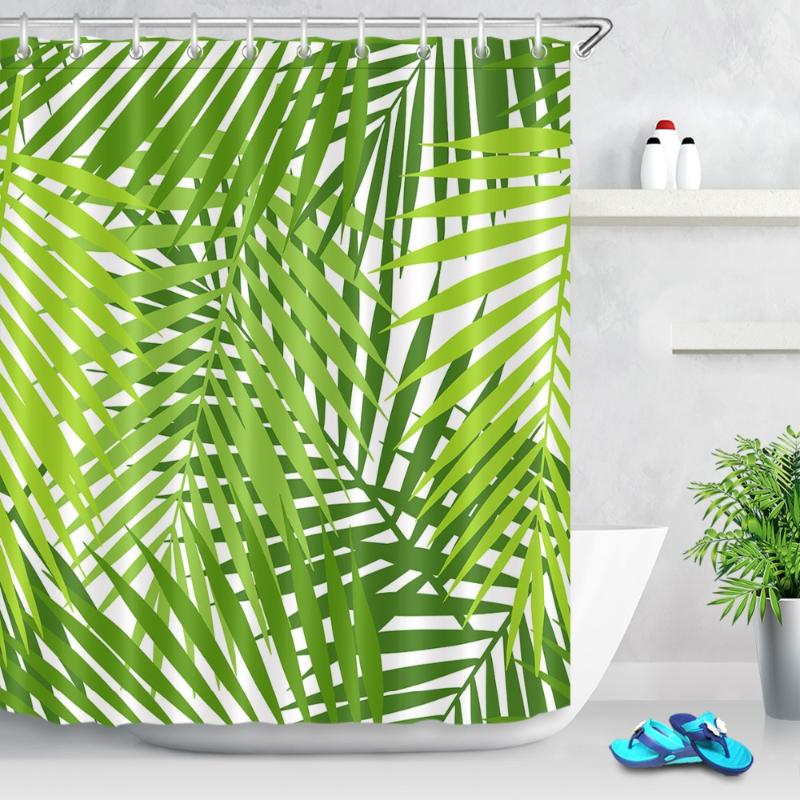 180*180 Tropical Leaves Shower Curtain Palm Leaf Waterproof Polyester Bathroom Curtains For Bathtub Home Decor
180*180 Tropical Leaves Shower Curtain Palm Leaf Waterproof Polyester Bathroom Curtains For Bathtub Home Decor