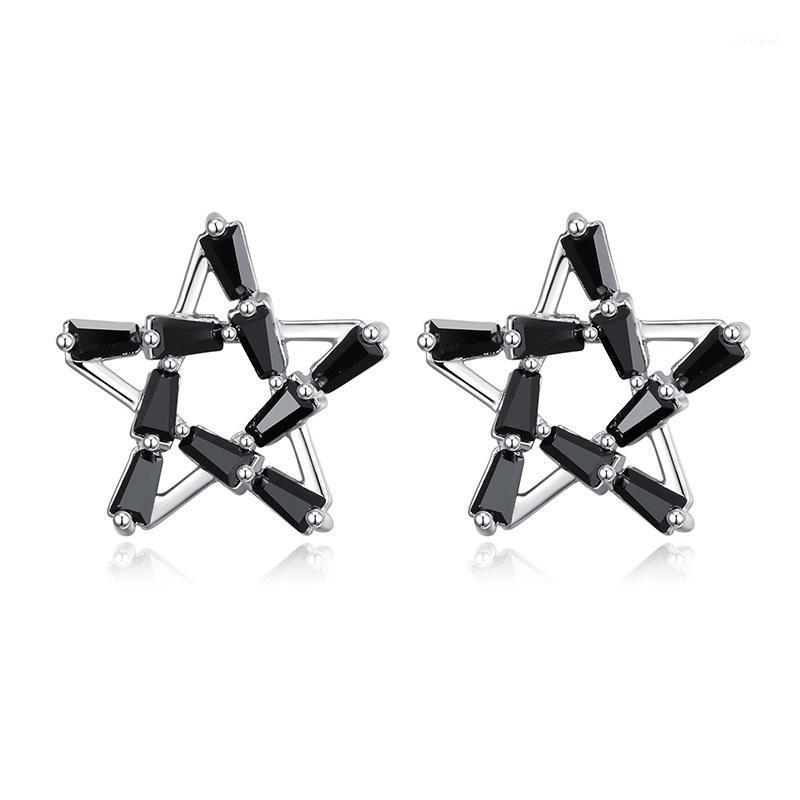 Stud 2021 Black Zircon Star Earrings For Women Fashion Jewelry 925 Sterling Silver Brincos Boucle D'oreille Femme1
Stud 2021 Black Zircon Star Earrings For Women Fashion Jewelry 925 Sterling Silver Brincos Boucle D'oreille Femme1