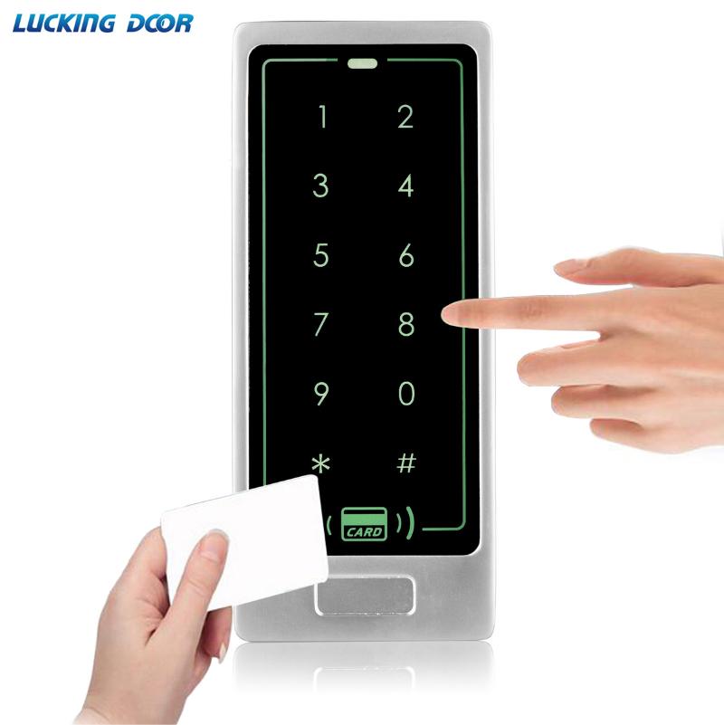 LUCKING DOOR Waterproof Touch Metal 125khz RFID Access Control Machine Electronic Door Lock Electric Gate Opener Smart Keypad
LUCKING DOOR Waterproof Touch Metal 125khz RFID Access Control Machine Electronic Door Lock Electric Gate Opener Smart Keypad