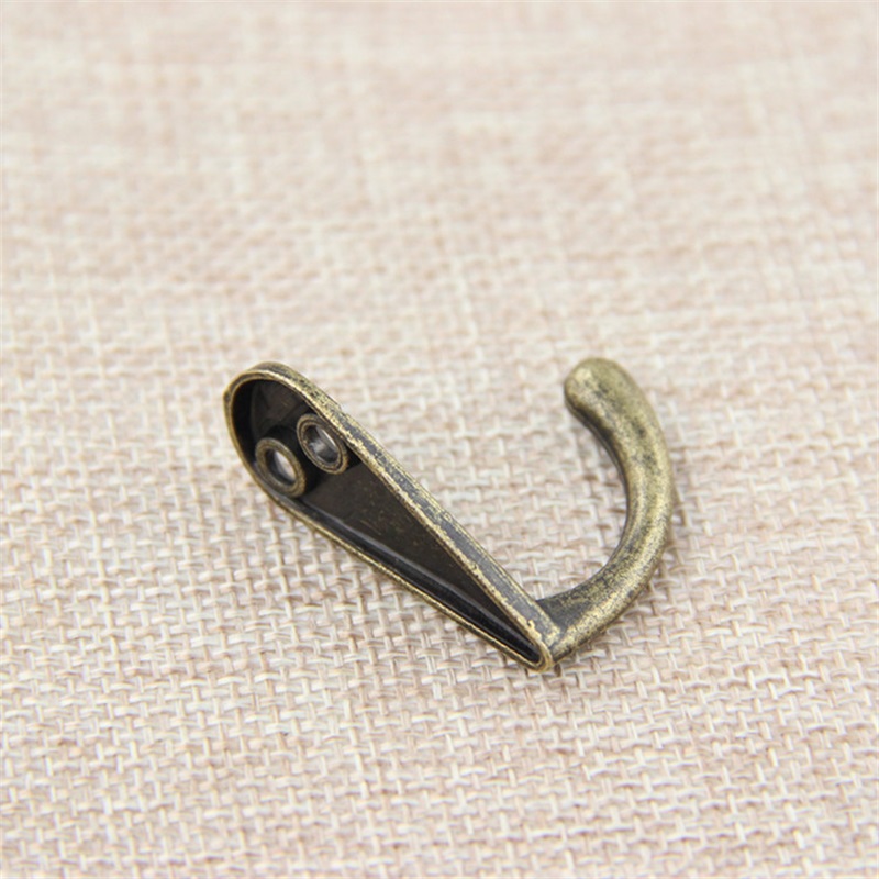 Wholesale- Single Prong Clothes Coat Robe Purse Hat Hook Hanger Antique Bronze 3.4cm x 1.4cm(1 3/8" x 4/8") 214 J2
Wholesale- Single Prong Clothes Coat Robe Purse Hat Hook Hanger Antique Bronze 3.4cm x 1.4cm(1 3/8" x 4/8") 214 J2
