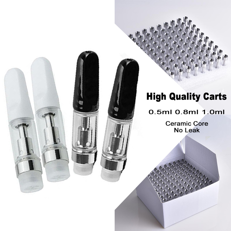 TH205 Carts Cartridges Empty Vape Pen Coil Atomizers 0.5ml 0.8ml 1.0ml Vaporizers Ceramic Tip With Foam PVC Tube Packaging
TH205 Carts Cartridges Empty Vape Pen Coil Atomizers 0.5ml 0.8ml 1.0ml Vaporizers Ceramic Tip With Foam PVC Tube Packaging