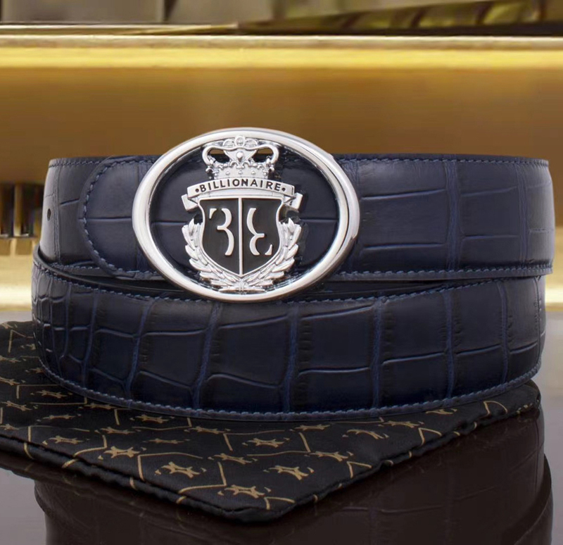 BILLIONAIRE belts cowhide men 2021 new Business fashion high quality Comfortable Europe pattern buckle big size Free shipping, Blue
BILLIONAIRE belts cowhide men 2021 new Business fashion high quality Comfortable Europe pattern buckle big size Free shipping, Blue
