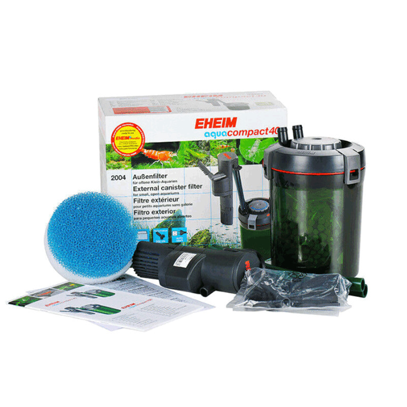 EHEIM COMPACT rium Fish Tank External Canister Filter with Substrat Pro Biological Media & Pads Y200917