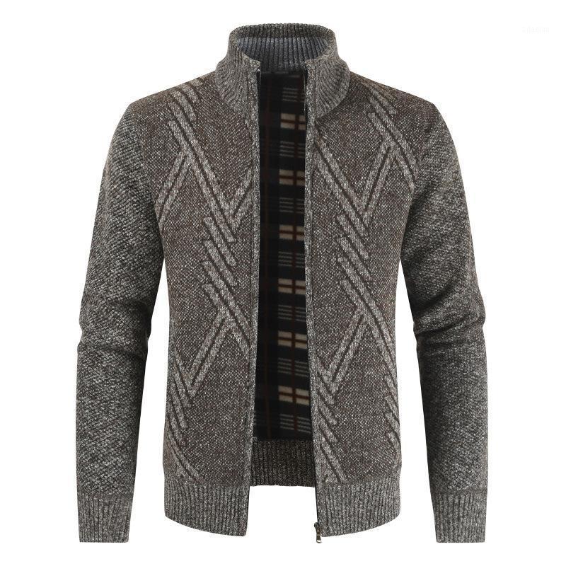 2020 Autumn Winter Mens Sweater Casual Stand Collar Thick Cardigan Men Fashion Warm Sweater Coats Men1, Brown
2020 Autumn Winter Mens Sweater Casual Stand Collar Thick Cardigan Men Fashion Warm Sweater Coats Men1, Brown