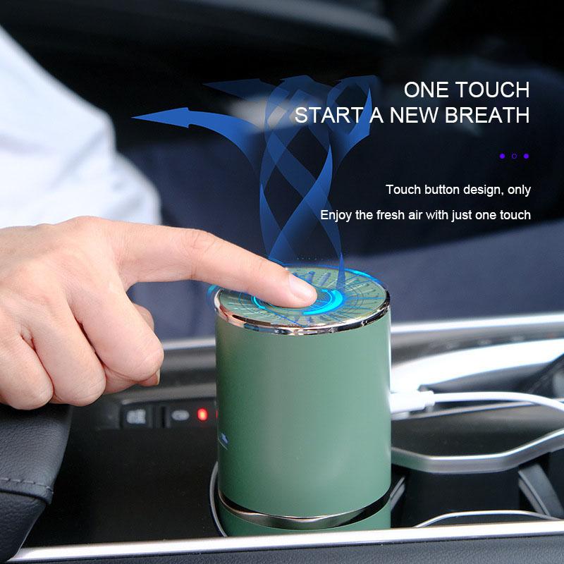 Air Cleaner USB Air Purifier for Home Car Use Smoke Formaldehyde Removal Machine Low Noise Minil Size White Color
Air Cleaner USB Air Purifier for Home Car Use Smoke Formaldehyde Removal Machine Low Noise Minil Size White Color