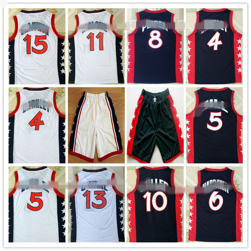 1996 Dream Team Jersey OLAJUWON Pippen HARDWAY HILL Malone O NEAL SPORT BARKLEY SHORTS MILLER
1996 Dream Team Jersey OLAJUWON Pippen HARDWAY HILL Malone O NEAL SPORT BARKLEY SHORTS MILLER