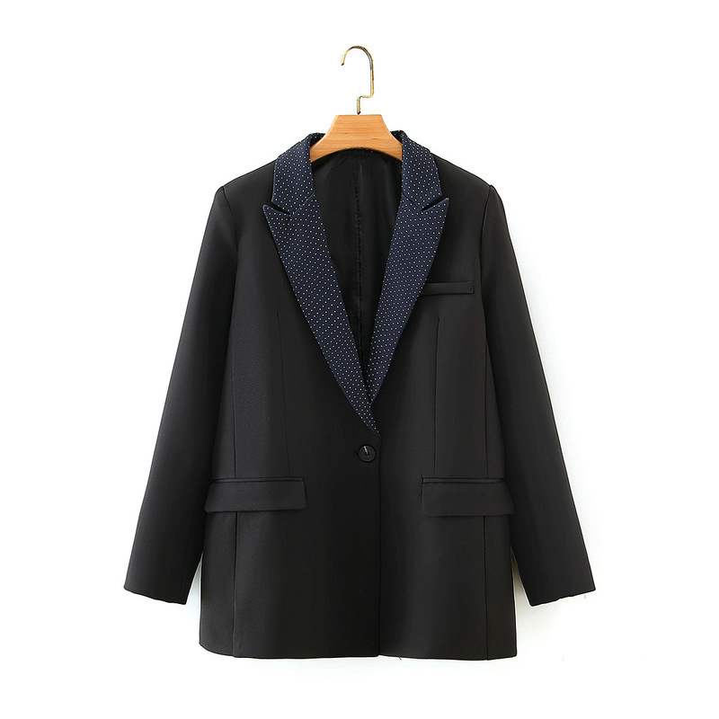 2021 New Dt 27682- Autumn Europe and the United States Women' Clothing Collar Dot Splicing Jackets Women Suits 4ffp, White
2021 New Dt 27682- Autumn Europe and the United States Women' Clothing Collar Dot Splicing Jackets Women Suits 4ffp, White