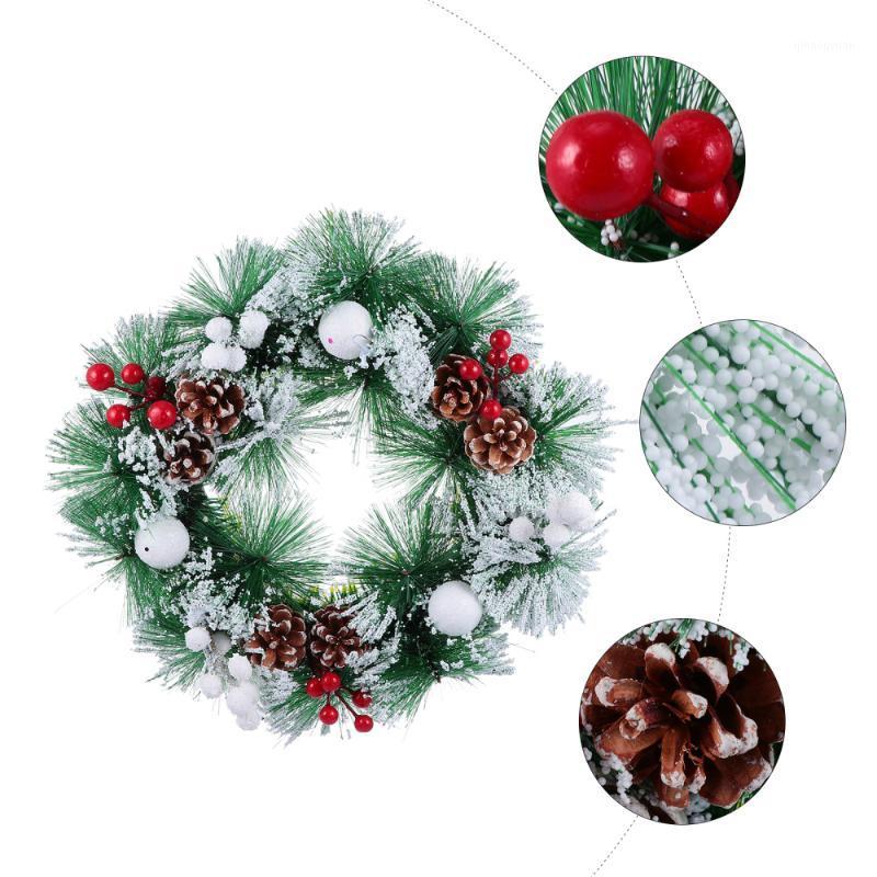 1pc Lovely Creative Cute Stylish Christmas Wreath PVC Simulation Wreath Party Garland Christmas Ornament for Decor1, Assorted color
1pc Lovely Creative Cute Stylish Christmas Wreath PVC Simulation Wreath Party Garland Christmas Ornament for Decor1, Assorted color