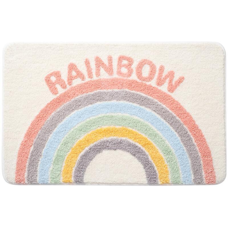 Rainbow Floor Mat Head Printed Suede Absorbent Shower Bath Mat Toilet Rugs Kitchen Carpet Living Room Rug Tatami Door
Rainbow Floor Mat Head Printed Suede Absorbent Shower Bath Mat Toilet Rugs Kitchen Carpet Living Room Rug Tatami Door