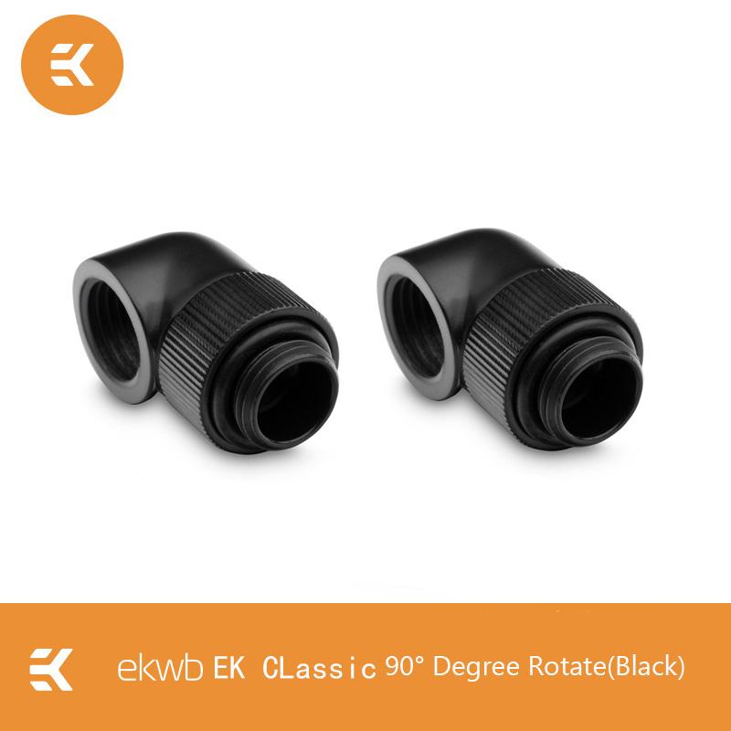 2PCS EKWB Classic Series 90 Degree Rotary Dapter Fittings With G1/4" Liquid Loop Elbow Silver, Black,Black Nickel
2PCS EKWB Classic Series 90 Degree Rotary Dapter Fittings With G1/4" Liquid Loop Elbow Silver, Black,Black Nickel
