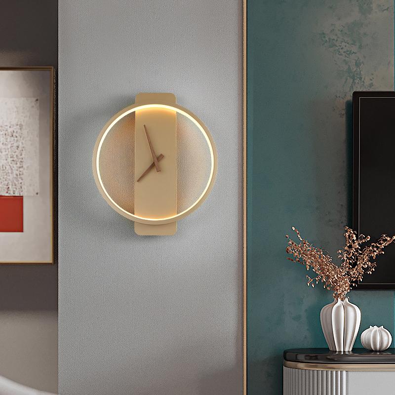 Creative with clock Nordic fashion art personality designer hotel project living room background wall decorative lights LB100911
Creative with clock Nordic fashion art personality designer hotel project living room background wall decorative lights LB100911