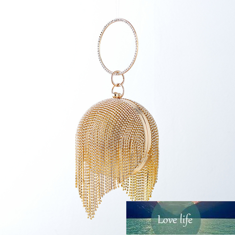 Gold Ball Evening Dress Banquet Bag Portable Evening Bag Clutch Rhinestone Tassel Dinner Clutch, As pic
Gold Ball Evening Dress Banquet Bag Portable Evening Bag Clutch Rhinestone Tassel Dinner Clutch, As pic