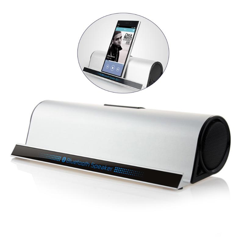 Wireless Bluetooth Speakers Phone/Tablet Stand Holder Speaker Enhance Bass Stereo Column Hifi Music Model Portable Speaker
Wireless Bluetooth Speakers Phone/Tablet Stand Holder Speaker Enhance Bass Stereo Column Hifi Music Model Portable Speaker