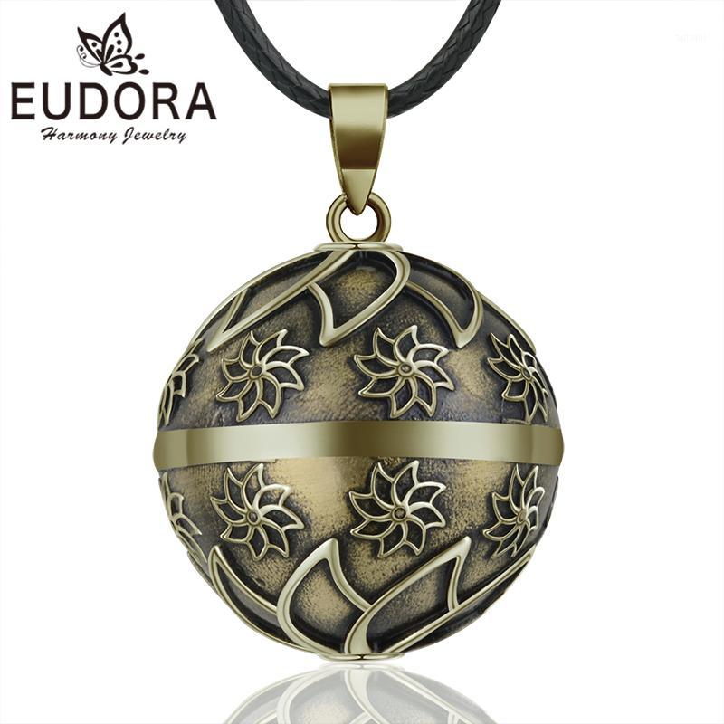 EUDORA Harmony Ball Vintage Bronze Flowers Necklace Chime Bola Pendant for Women Fashion Jewelry Retro Mexican Pregnancy Ball1
EUDORA Harmony Ball Vintage Bronze Flowers Necklace Chime Bola Pendant for Women Fashion Jewelry Retro Mexican Pregnancy Ball1