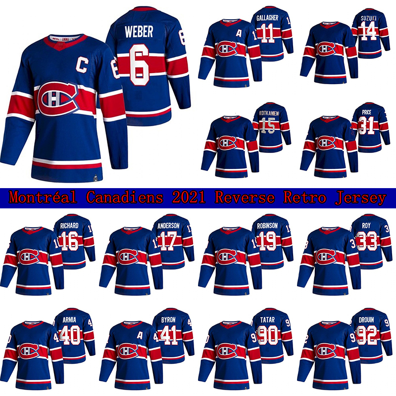 Montreal Canadiens 2021 Reverse Retro Jersey 14 Nick Suzuki 6 Shea Weber 31 Carey Price 11 Gallagher 15 Kotkaniemi Custom Hockey Jerseys, Black;red
Montreal Canadiens 2021 Reverse Retro Jersey 14 Nick Suzuki 6 Shea Weber 31 Carey Price 11 Gallagher 15 Kotkaniemi Custom Hockey Jerseys, Black;red