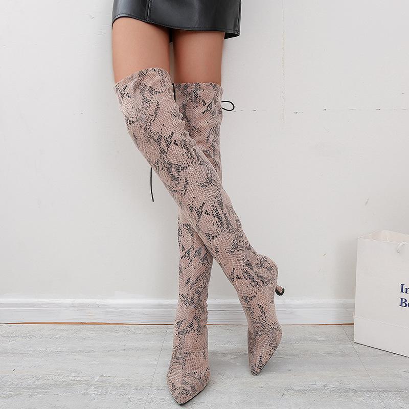 Women Fashion Over The Knee Boots Snake Grain High Boots Sequin Shoes Quality Long Comfort Mujer Thigh High Plus Size35-43, Black
Women Fashion Over The Knee Boots Snake Grain High Boots Sequin Shoes Quality Long Comfort Mujer Thigh High Plus Size35-43, Black