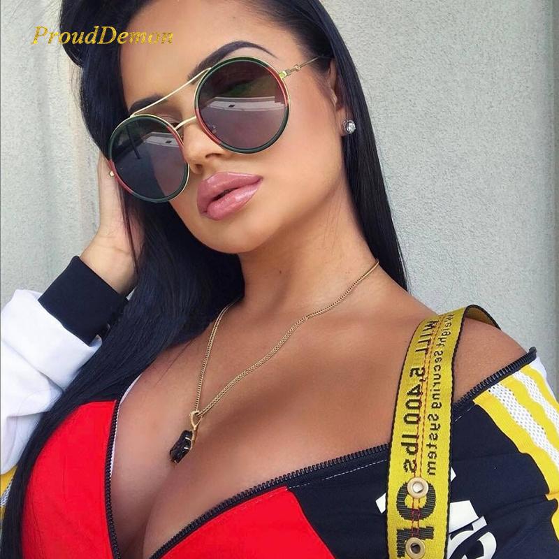 Prouddemon 2020 Round Sunglasses Women Vintage Ladies Big Shades Sun Glasses Female Male Fashion Red Green Oculos
Prouddemon 2020 Round Sunglasses Women Vintage Ladies Big Shades Sun Glasses Female Male Fashion Red Green Oculos