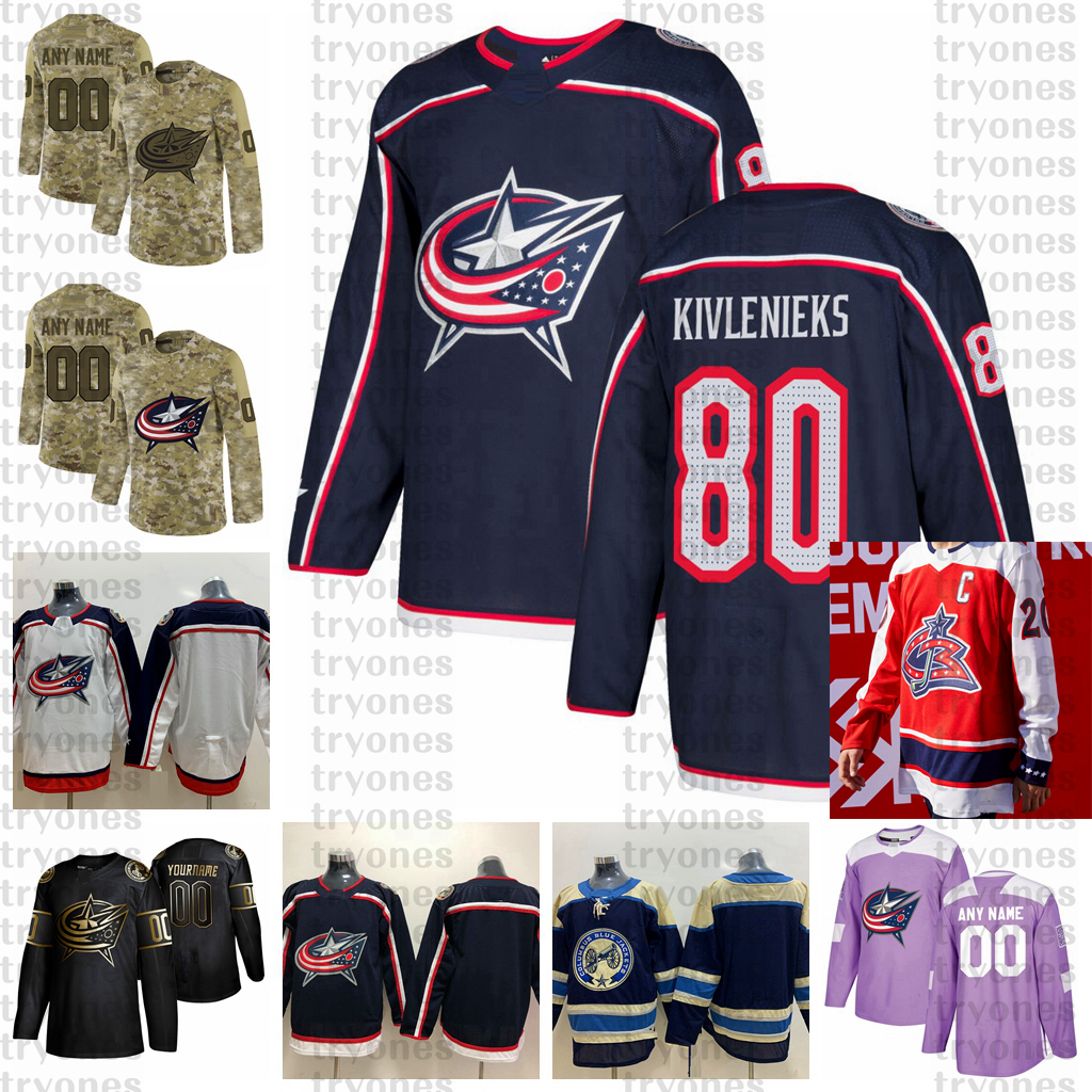 2021 Reverse Retro Customize 80 Matiss Kivlenieks Columbus Blue Jackets Jerseys Golden Edition Camo Veterans Day Fights Cancer Hockey Jersey, White
2021 Reverse Retro Customize 80 Matiss Kivlenieks Columbus Blue Jackets Jerseys Golden Edition Camo Veterans Day Fights Cancer Hockey Jersey, White