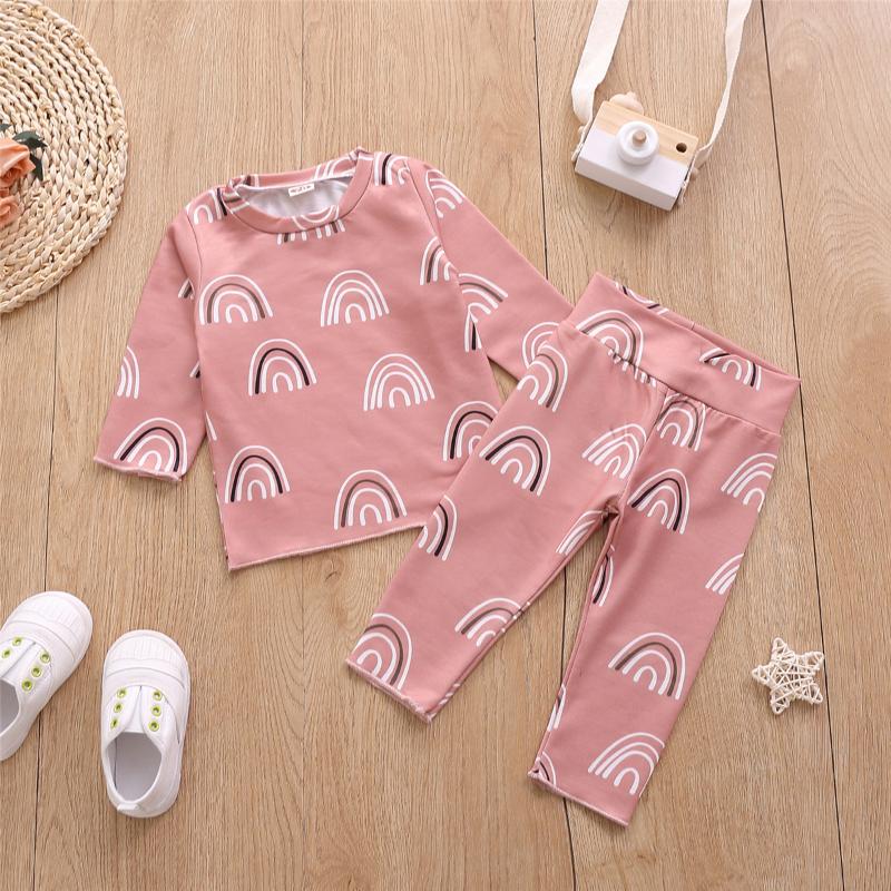 0-24M Infant Baby Girl Clothing Rainbow Print Long Sleeve Top+Drawstring High Waist Harem Pants Spring Sweet 2pcs Set, As pic
0-24M Infant Baby Girl Clothing Rainbow Print Long Sleeve Top+Drawstring High Waist Harem Pants Spring Sweet 2pcs Set, As pic