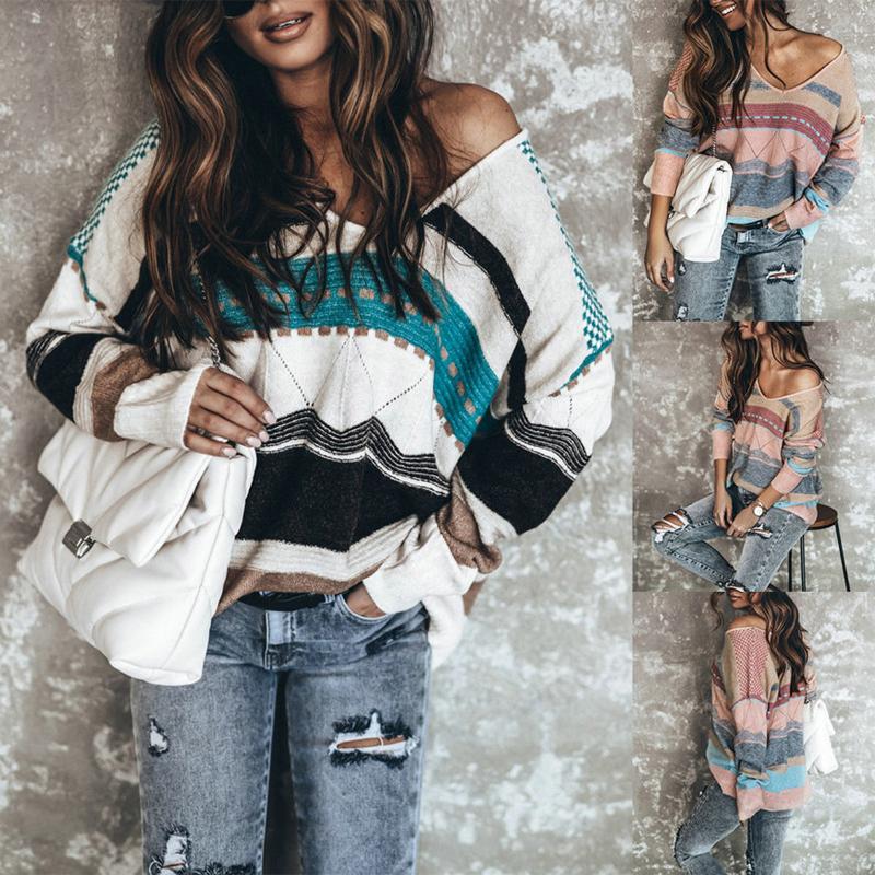 Fashion Women Printing Neck Sexy Long Sleeve Sweater Pullover Loose Tops Nov 26th, Green
Fashion Women Printing Neck Sexy Long Sleeve Sweater Pullover Loose Tops Nov 26th, Green