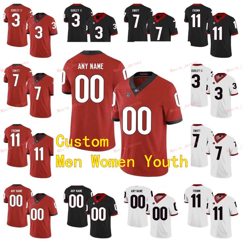 Stitched Custom 34 Herschel Walker 35 Brian Herrien 4 James Cook III Nolan Smith Jr. Georgia Bulldogs College Men Women Youth Jersey, Black
Stitched Custom 34 Herschel Walker 35 Brian Herrien 4 James Cook III Nolan Smith Jr. Georgia Bulldogs College Men Women Youth Jersey, Black