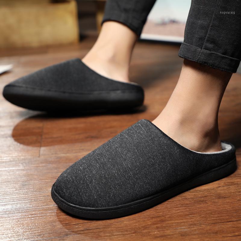 REETENE Warm Home Plush Soft Slippers Men Indoor Floor Shoes Men Winter Bedroom Male Shoes Comfortable Simple Men's Slippers1, Gray
REETENE Warm Home Plush Soft Slippers Men Indoor Floor Shoes Men Winter Bedroom Male Shoes Comfortable Simple Men's Slippers1, Gray
