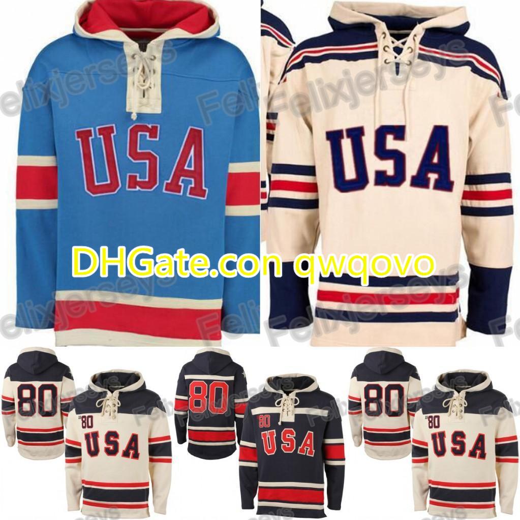 1980 Miracle On Team Usa Ice Hockey Jerseys Hockey Jersey Hoodies Custom Any Name Any Number Stitched Hoodie Sports Sweater Free Shipping, Black;red
1980 Miracle On Team Usa Ice Hockey Jerseys Hockey Jersey Hoodies Custom Any Name Any Number Stitched Hoodie Sports Sweater Free Shipping, Black;red