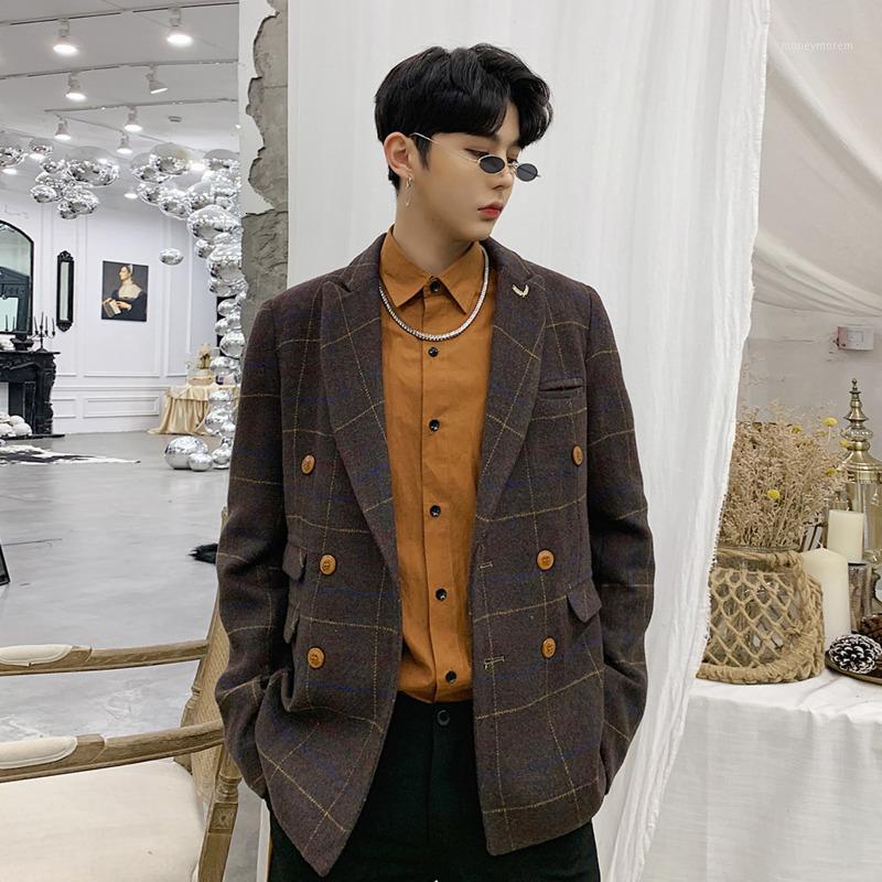 2019 Autumn And Winter New Korean Version Of The Plaid Trend Couple Lapel Long Sleeve Thick Casual Blazer1, Coffee
2019 Autumn And Winter New Korean Version Of The Plaid Trend Couple Lapel Long Sleeve Thick Casual Blazer1, Coffee