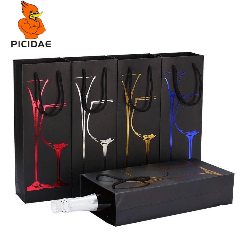 wine Gift box paper handle totenew Year shop eco Packaging bag Black storage portable festival Boutique Hot stampingcardboard
wine Gift box paper handle totenew Year shop eco Packaging bag Black storage portable festival Boutique Hot stampingcardboard