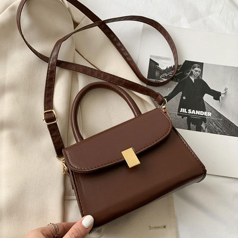 High Quality Pu Leather Shoulder Bags Fashion Square Handbag For Women Brand Solid Color Female Crossbody Bag Retro Phone Pocket, Black
High Quality Pu Leather Shoulder Bags Fashion Square Handbag For Women Brand Solid Color Female Crossbody Bag Retro Phone Pocket, Black