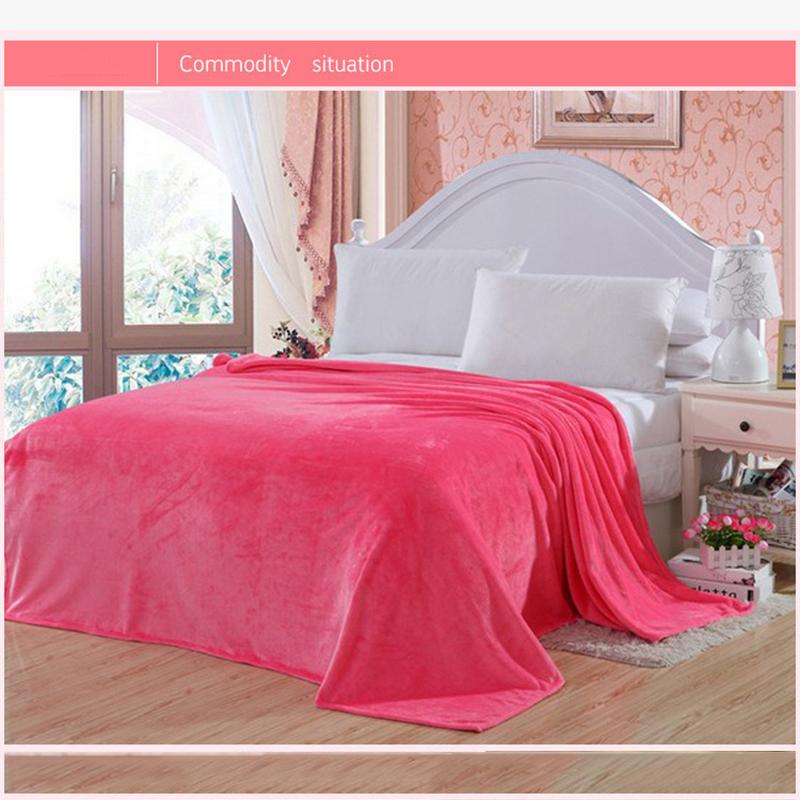 Solid Soft Thick Warm Fleece Blanket Winter Bed Sheet Bedspread Sofa Blanket Light Thin Mechanical Wash Flannel Blankets
Solid Soft Thick Warm Fleece Blanket Winter Bed Sheet Bedspread Sofa Blanket Light Thin Mechanical Wash Flannel Blankets