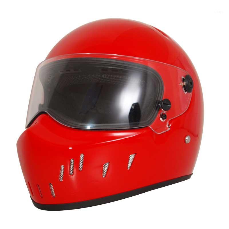 Vcoros FiberGlass motocycle helmet Vintage Full Fcae motobike helmet scooter with visor Man Woman casco moto1
Vcoros FiberGlass motocycle helmet Vintage Full Fcae motobike helmet scooter with visor Man Woman casco moto1