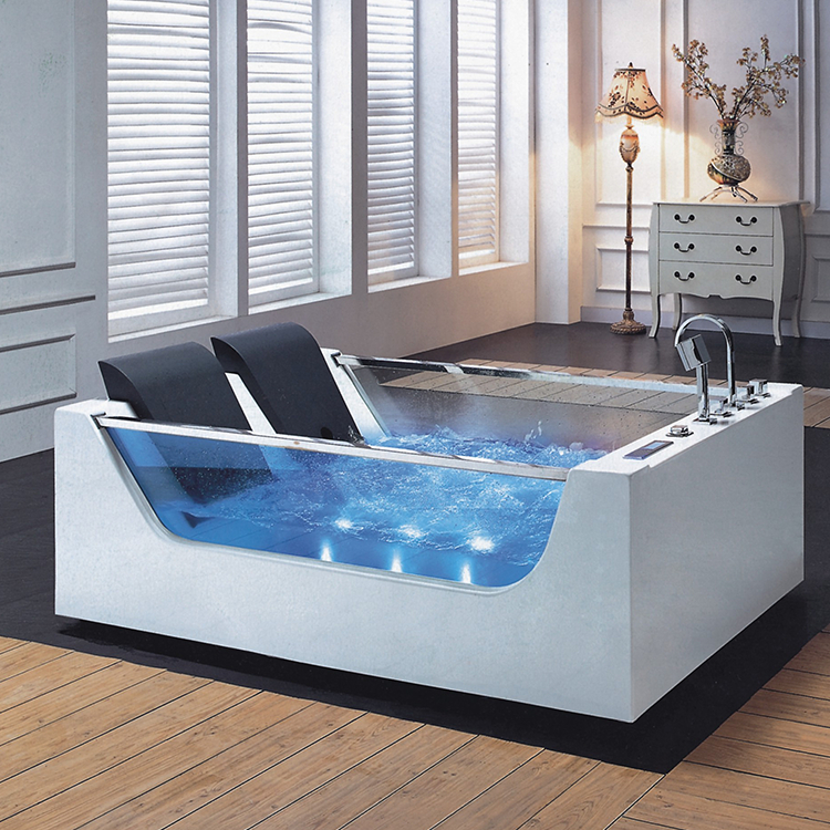 European Style LED Light Whirlpool Bath Tub Portable SPA Massage Bathtub 
European Style LED Light Whirlpool Bath Tub Portable SPA Massage Bathtub