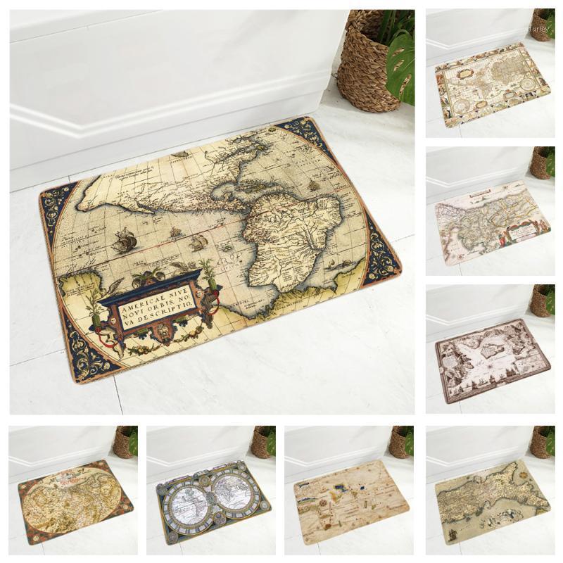 Nautical Chart Doormat Medieval Map Floor Mat for Dining Hall Non-Slip Decor Children's room Super Soft Flannel Carpet 40x60cm1
Nautical Chart Doormat Medieval Map Floor Mat for Dining Hall Non-Slip Decor Children's room Super Soft Flannel Carpet 40x60cm1
