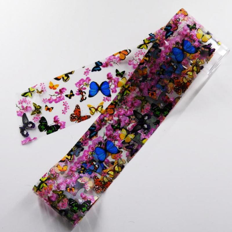 1 Roll Nail Starry Foil Sticker Butterfly Snowflakes Christmas Foil (100x4cm ) Transfer Sticker Nail Art Glitter Slide Wrap, Nz05-12
1 Roll Nail Starry Foil Sticker Butterfly Snowflakes Christmas Foil (100x4cm ) Transfer Sticker Nail Art Glitter Slide Wrap, Nz05-12