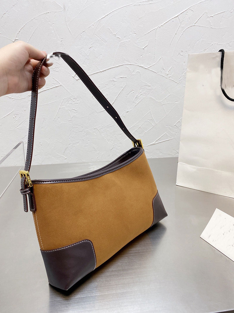 High-quality Temperament Bag Autumn/winter 2021 New Trend Nubuck Leather Underarm Bag Niche One-shoulder Medieval Stitching
High-quality Temperament Bag Autumn/winter 2021 New Trend Nubuck Leather Underarm Bag Niche One-shoulder Medieval Stitching