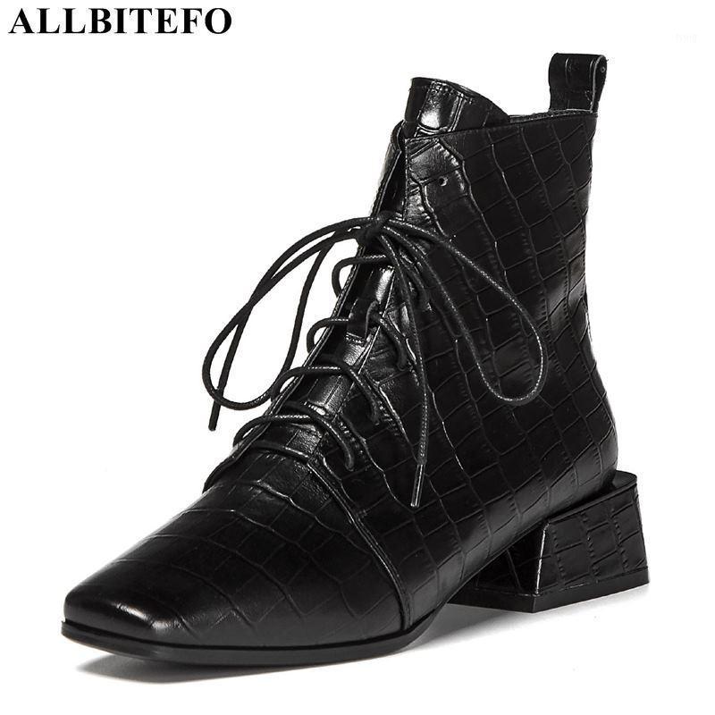 ALLBITEFO size 34-43 cross tied real genuine leather women boots fashion leisure high heel women's ankle boots Bottes femme1, As picture
ALLBITEFO size 34-43 cross tied real genuine leather women boots fashion leisure high heel women's ankle boots Bottes femme1, As picture