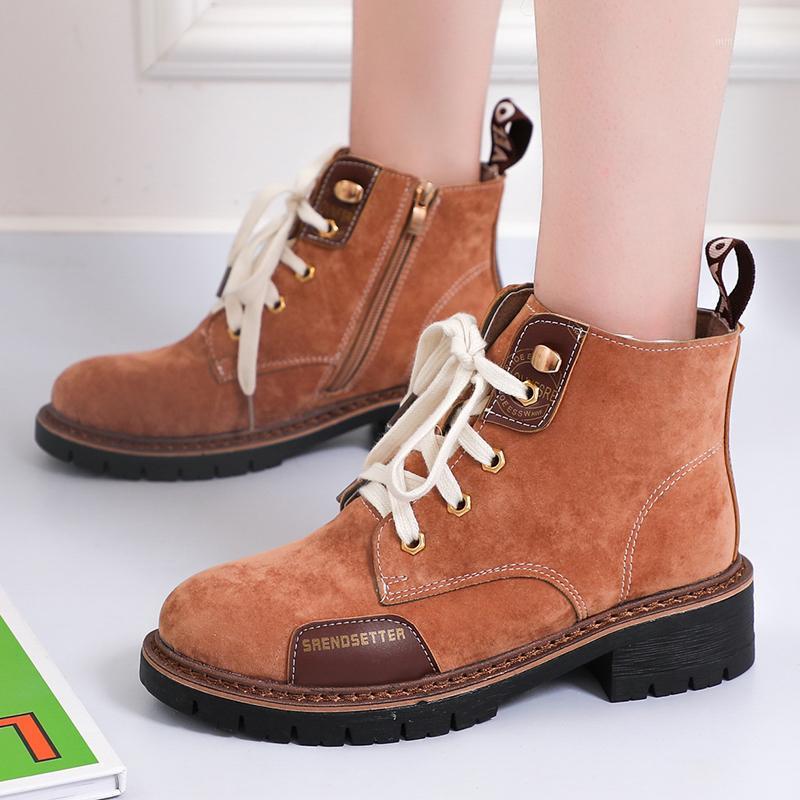 New Fashion Lace Up Ankle Boots For Women Shoes Woman Sewing Patchwork Flock Winter Boots Square Low Heels Plus Size1, Beige
New Fashion Lace Up Ankle Boots For Women Shoes Woman Sewing Patchwork Flock Winter Boots Square Low Heels Plus Size1, Beige
