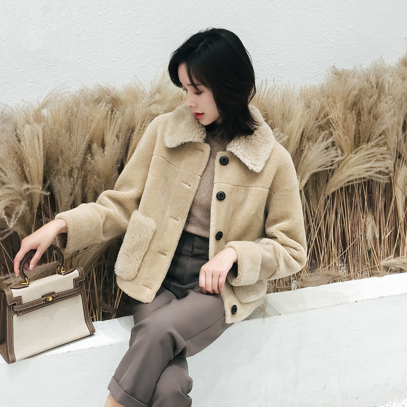 fur High quality coat from fake autumn female shearling leather jacket women's clothing 2020 Korean jackets kept femme mine B4XD, Unkcamelunk
fur High quality coat from fake autumn female shearling leather jacket women's clothing 2020 Korean jackets kept femme mine B4XD, Unkcamelunk