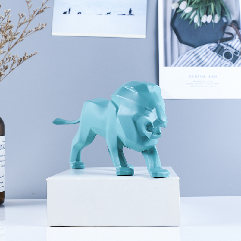 Statue geometric lion ornaments resin crafts figurines Scandinavian home decoration king of the forest ornaments Exquisite workmanship and h
Statue geometric lion ornaments resin crafts figurines Scandinavian home decoration king of the forest ornaments Exquisite workmanship and h